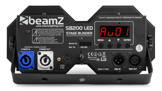 Cegadora 100w led Dmx o por audio