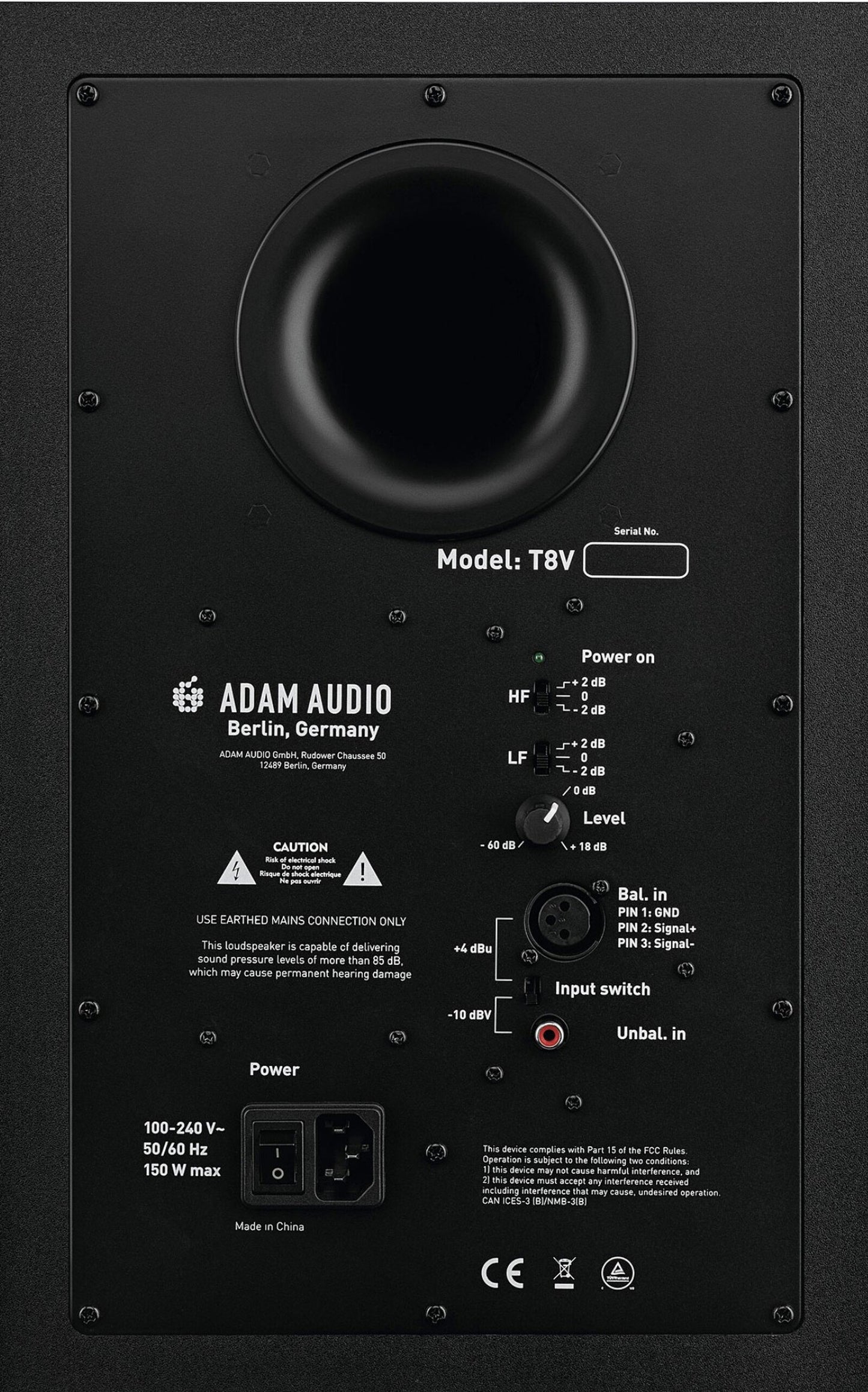 ADAM Audio T8V Monitor de estudio Activo
