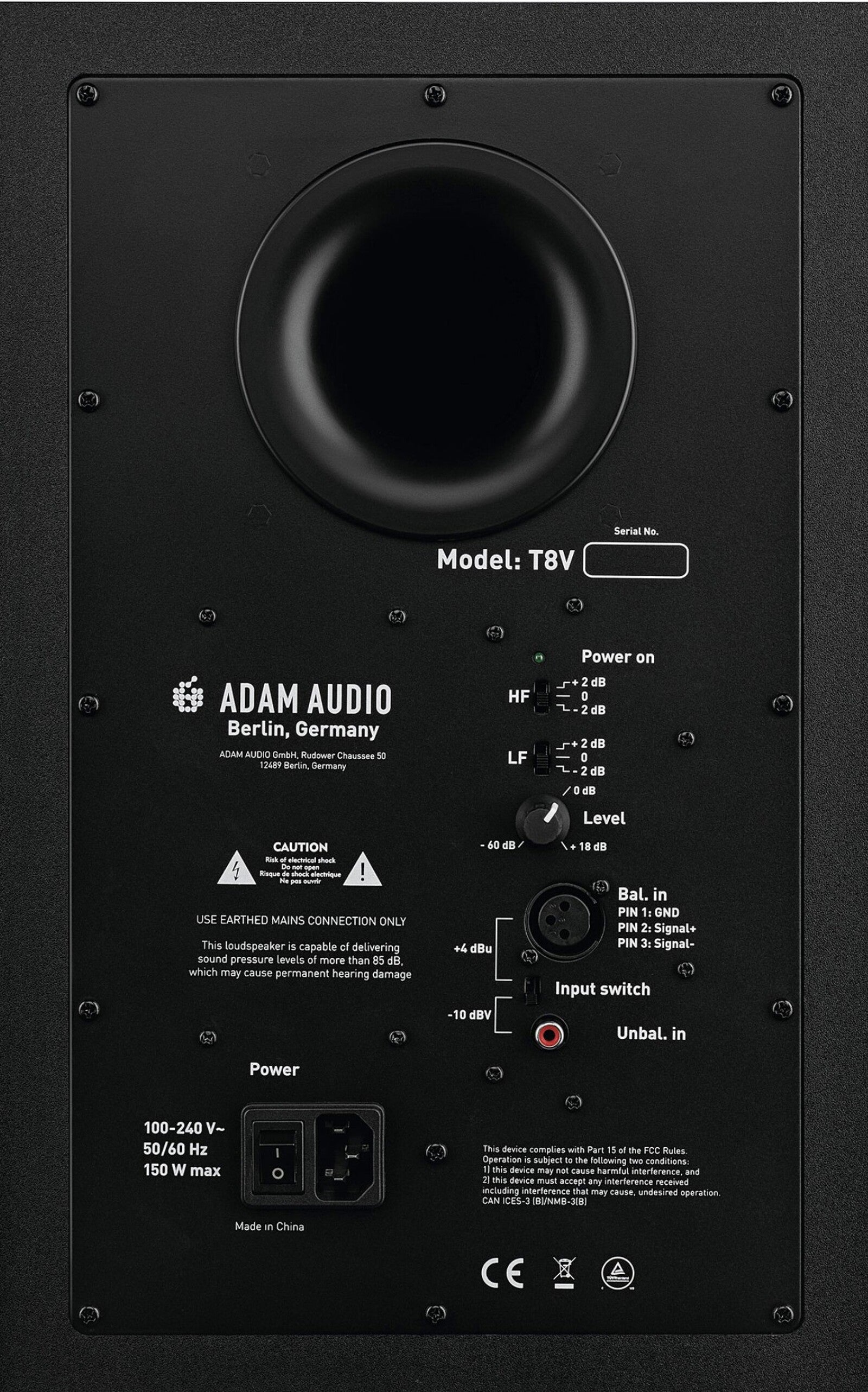 ADAM Audio T8V Monitor de estudio Activo