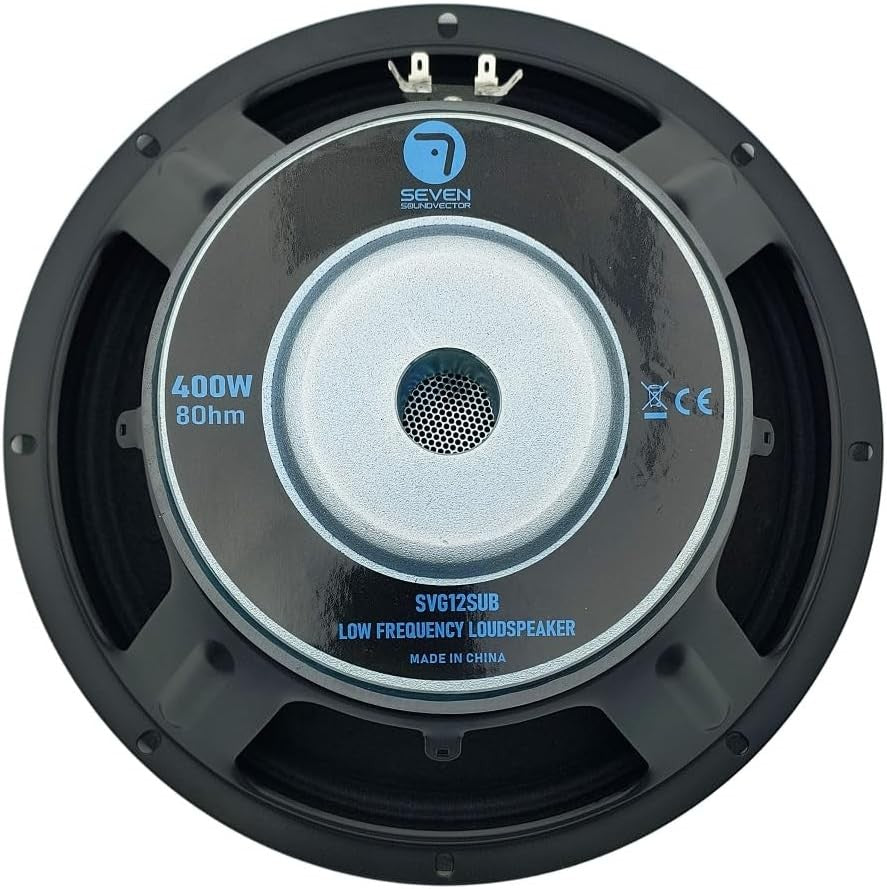 Seven Soundvector SVG12SUB/8 ,Sub-Grave 8 Ohm 400W AES 800W Peak