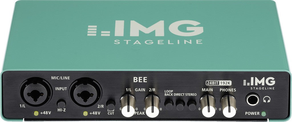 El BEE es una interfaz de grabación USB de 2 canales