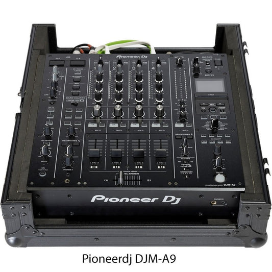Flight Case Multi formato Mixer Pioneer DJM-A9 & DJM-V10, Negro