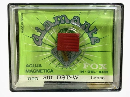 Agujas de diamante. FOX 391 DST-w Lenco