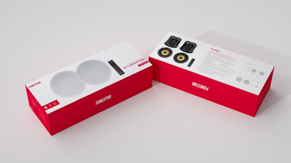 KS-08WIFI Kit de sonido 2 altavoces de techo Wi-Fi + Bluetooth