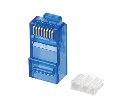 CONECTOR MODULAR RJ45 UTP CAT.6 Con guia de plastico