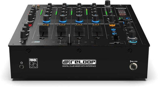 RELOOP RMX-95 Mesa de mezclas con efectos, interface dual y 4 canales