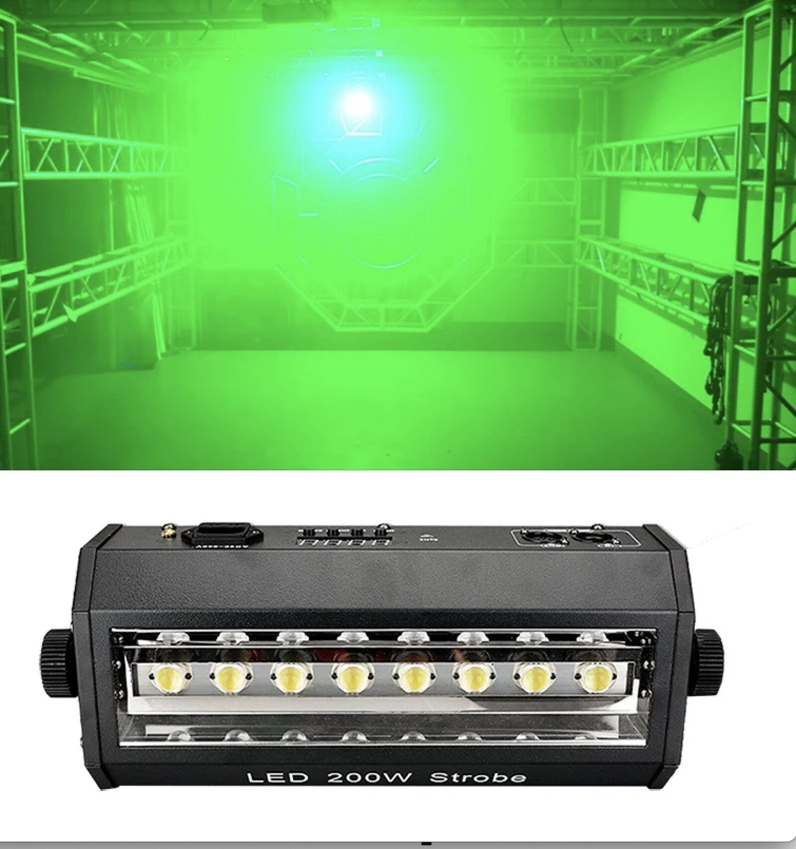 STROBO LED RGB 200W