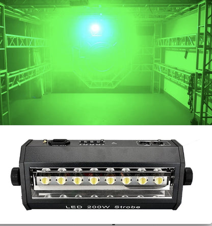 STROBO LED RGB 200W