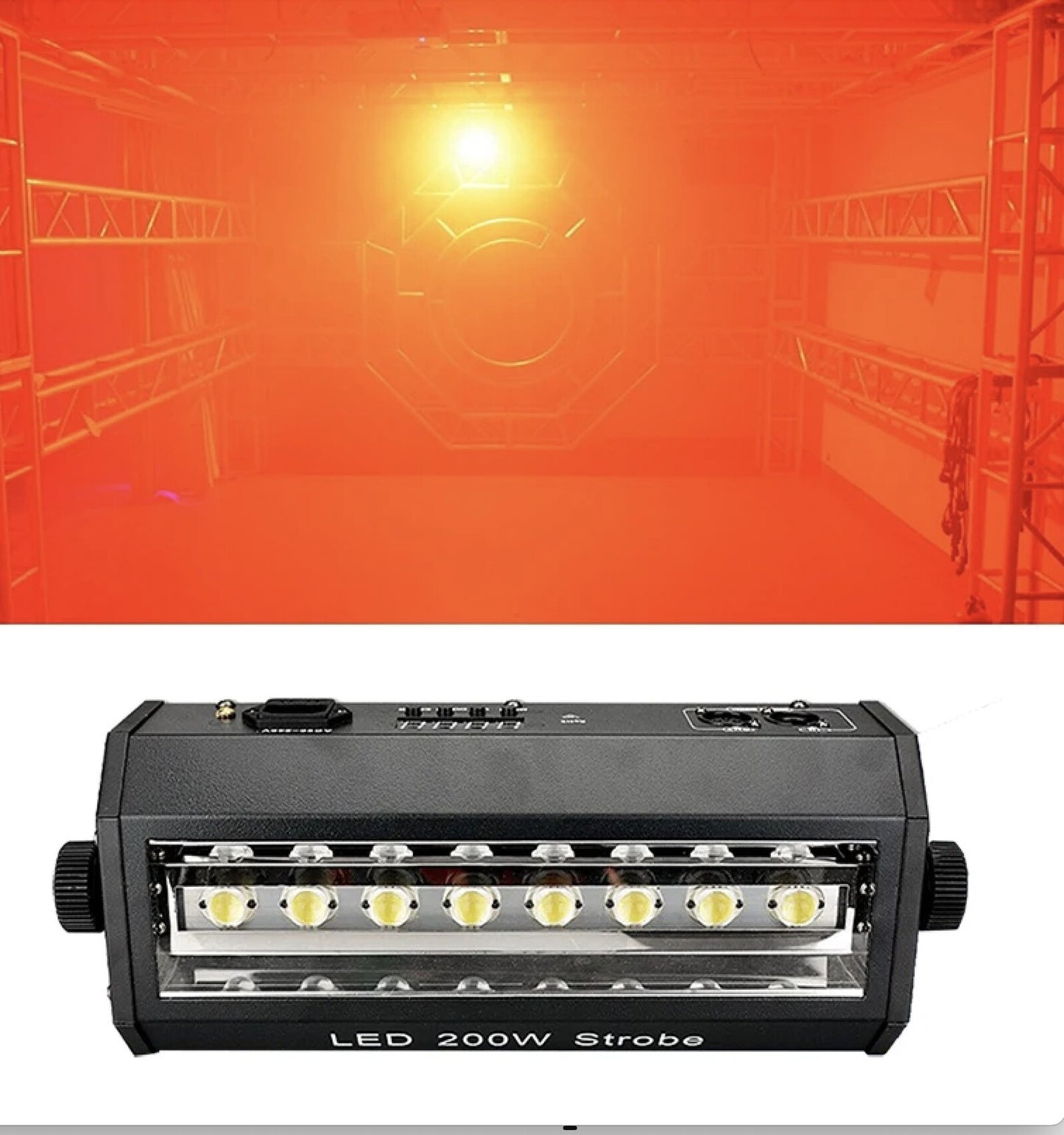 STROBO LED RGB 200W