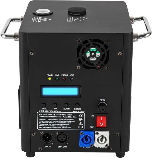 Máquina de Chispas 700w dmx Sparkular