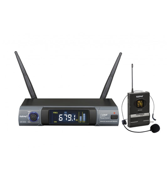 KARMA SET 8300LAV MICRÓFONO INALÁMBRICO UHF DIADEMA