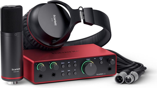 focusrite 2i2 estudio pack 4 generacion