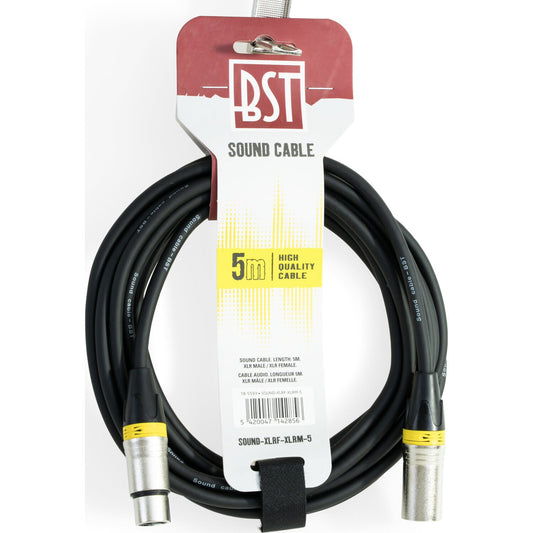 CONEXIÓN XLR MACHO HEMBRA 5 METROS