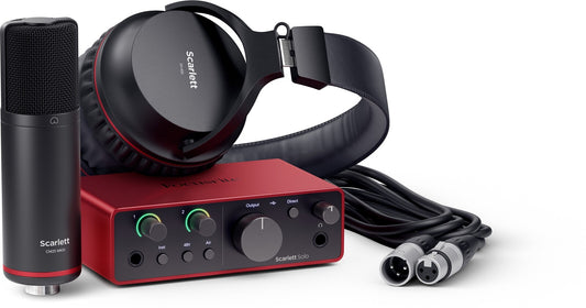 SCARLETT SOLO STUDIO PACK 4TH GEN