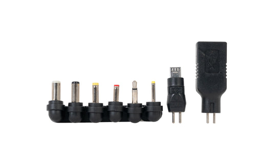 Fonestar AD-1218 | Adaptador CA/CC 3-12 V 1,5 A 18 W con 8 Conectores