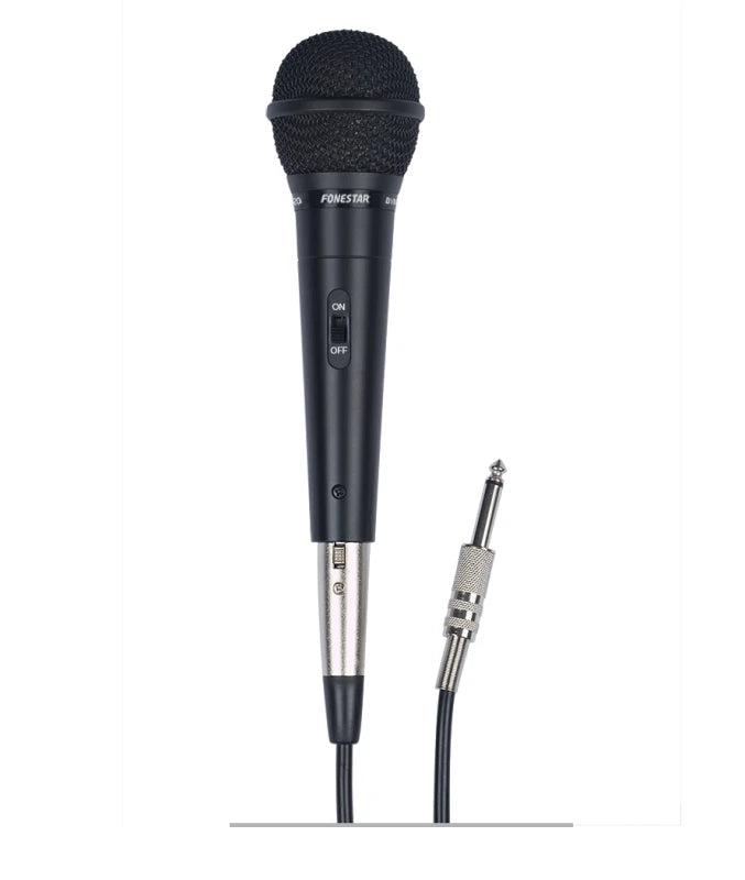 Fonestar FDM-1020 | Micrófono Dinámico de Mano con Estuche