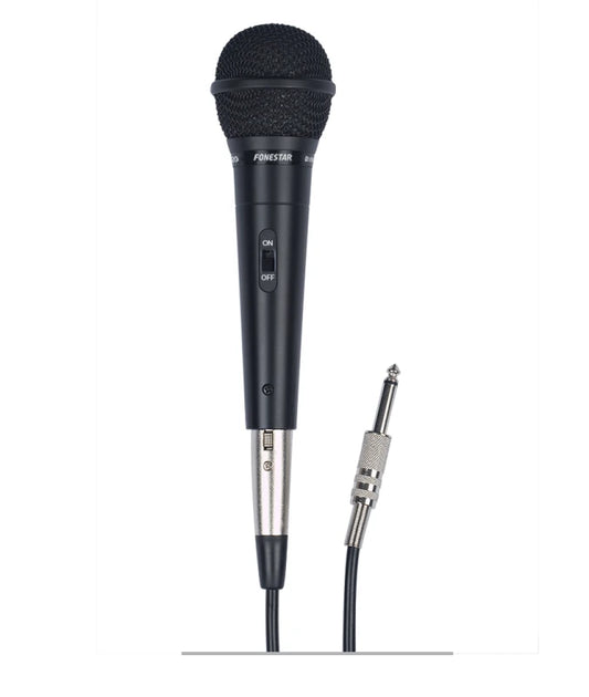 Fonestar FDM-1020 | Micrófono Dinámico de Mano con Estuche