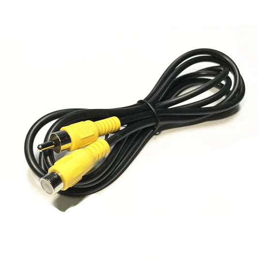 Cable RCA Macho a RCA Hembra — Extensión Coaxial Audio y Vídeo para TV y Coche