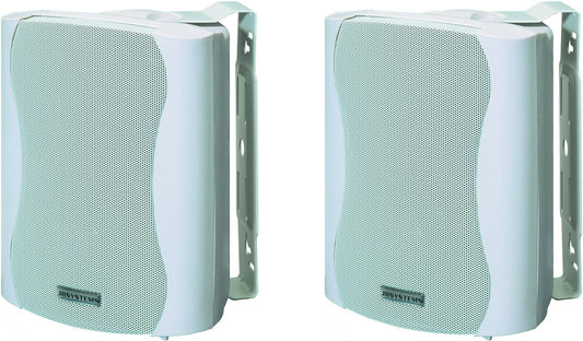 JBSystem K-80 Pareja Altavoces Pasivos 8" 85W RMS IP43 Blanco