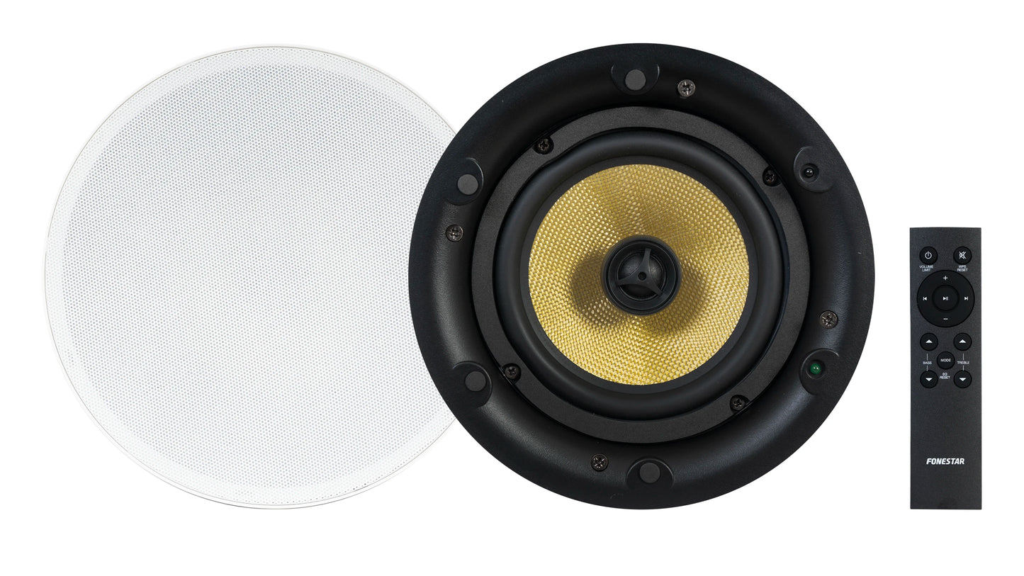 KS-08WIFI - Kit de Sonido 2 Altavoces de Techo Wi-Fi + Bluetooth