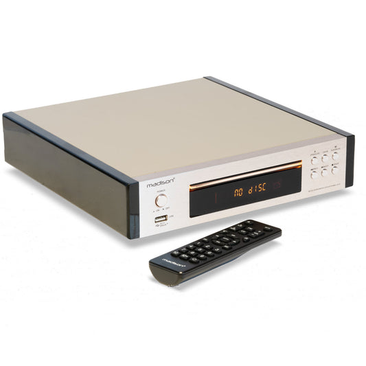 Reproductor CD USB Radio Madison MAD-CD10 | CD-R/RW/MP3 | Mando a Distancia