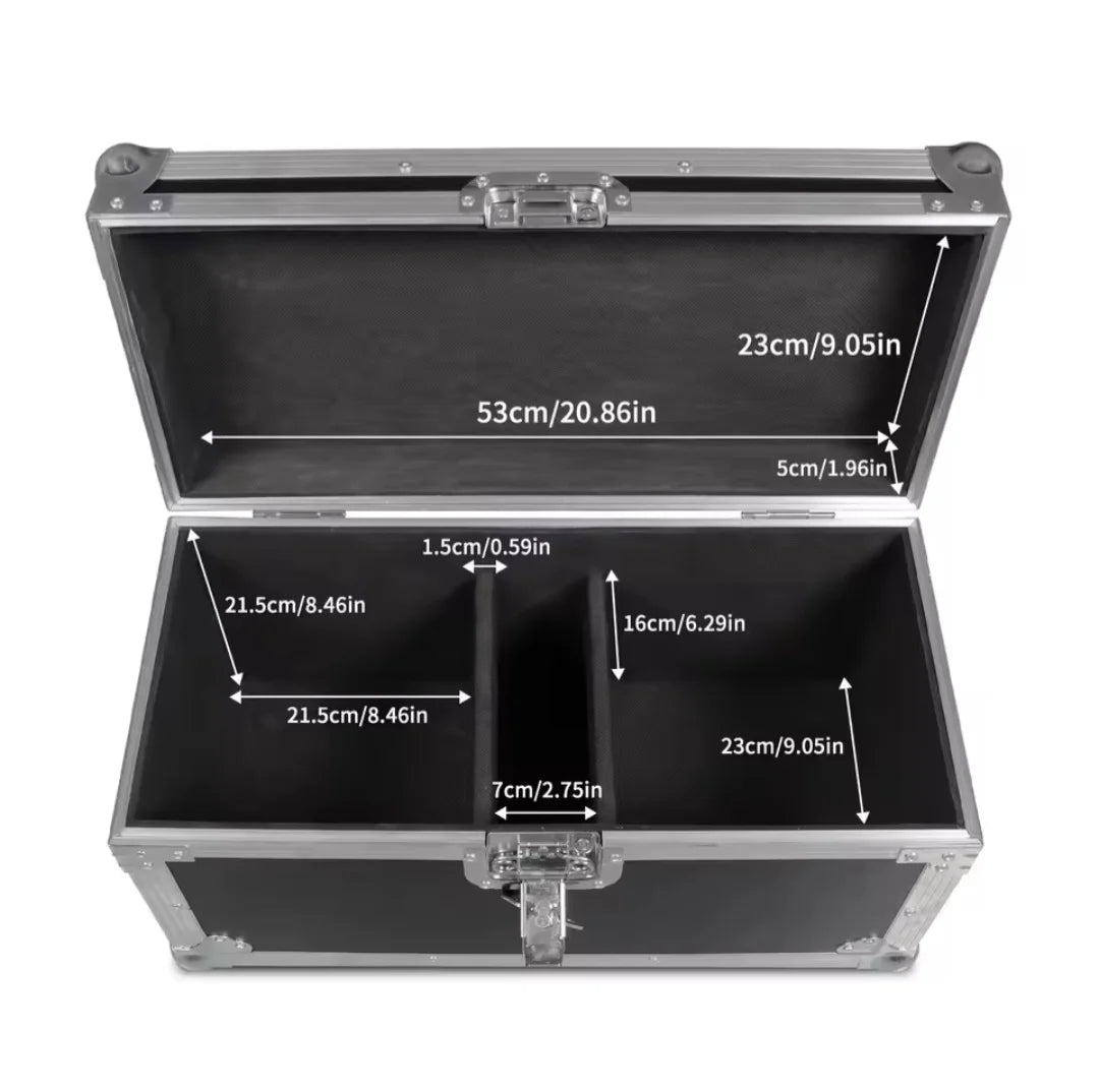 Pack 2 Máquinas de Chispas Frías 750W + Flightcase + 4 Sobres Spark 200g