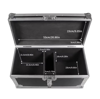 Pack 2 Máquinas de Chispas Frías 750W + Flightcase + 4 Sobres Spark 200g