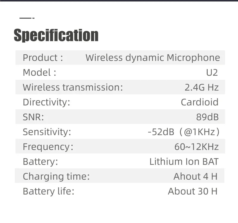 Micrófono Inalámbrico 2.4G con Reducción de Ruido DSP | Para Móvil, Cámara y Portátil