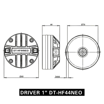 DT-AUDIO DT-HF44NEO | Motor de Compresión de Agudos 1" 120W