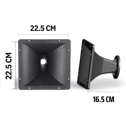 DT-AUDIO DF2323T | Difusor Cuadrado para Motor de Agudos 1,75"-2"-3"