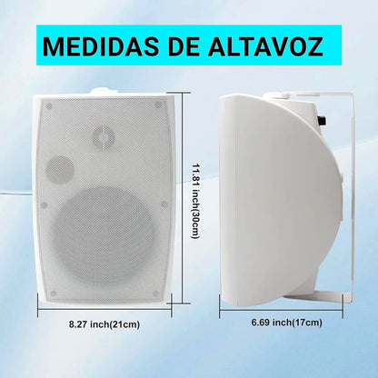 DT-Audio AC65W — Pareja Altavoces Instalación 6,5" 40W IPX4