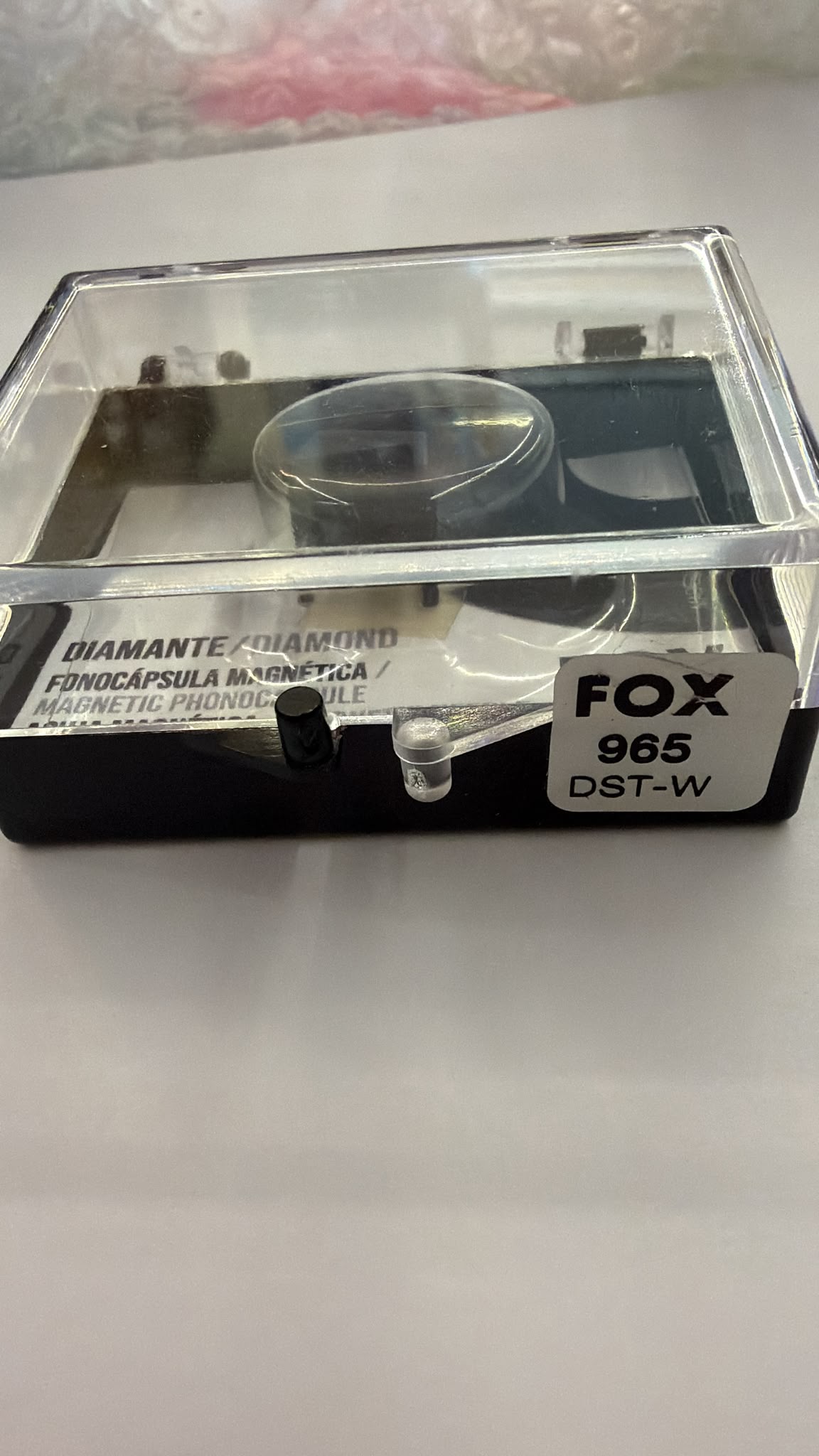 AGUJA FOX 305 DST W Aguja magnética con punta de diamante