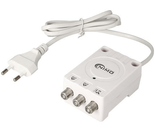 Fuente de alimentación NIMO ACTV152 para amplificador de mástil con dos salidas F