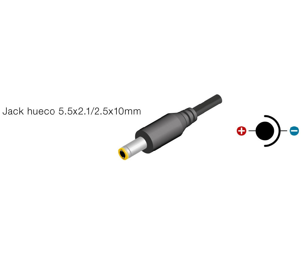 Alimentador Estabilizado 12V 2A 24W | NIMO ALM046 | Jack 5,5x2,1mm Universal