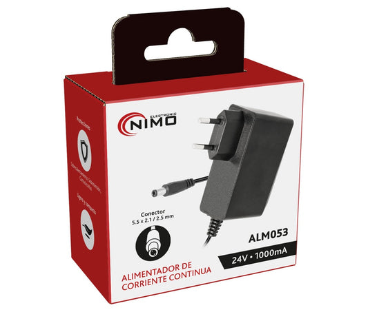 NIMO ALM053 Alimentador Electrónico Universal 24V 1A 24W