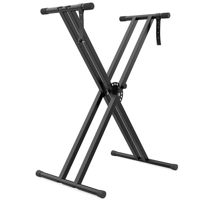 Audibax Onyx 120 | Soporte Tijera Doble para Teclado
