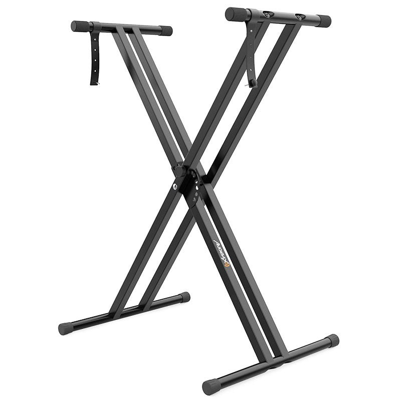 Audibax Onyx 120 | Soporte Tijera Doble para Teclado