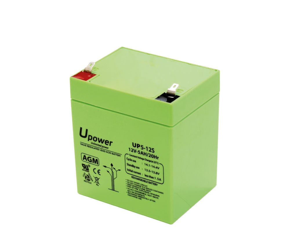 Batería de Plomo 12V 5Ah AGM Recargable