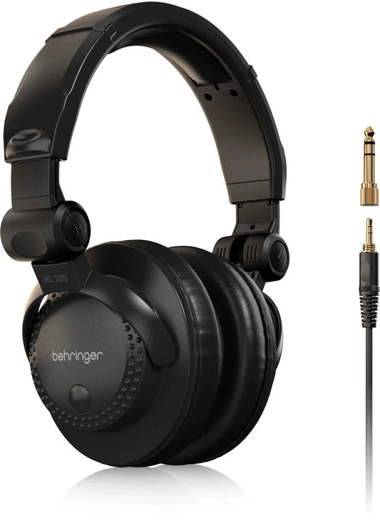 Behringer HC 200 — Auriculares DJ Over-Ear Cerrados 64Ω