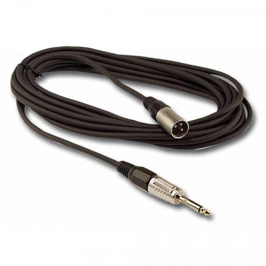 HILEC H9297 — Cable XLR Macho a Jack 6.3 Mono 3m