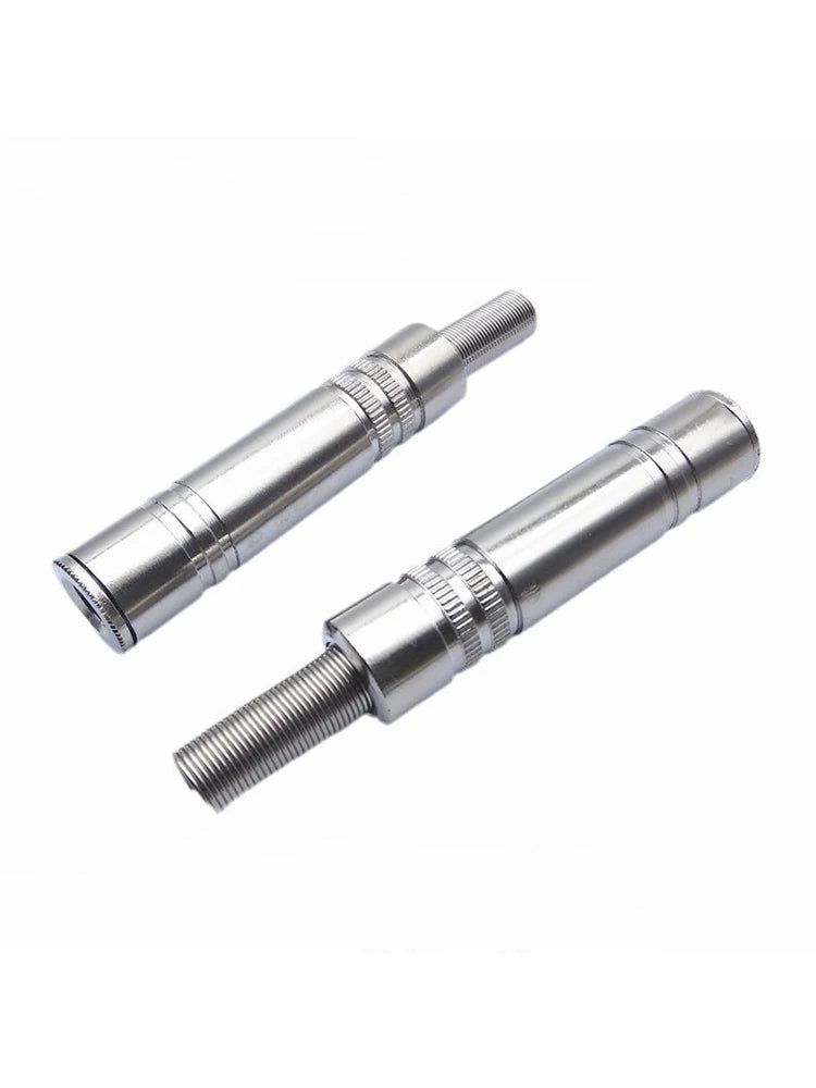 Conector Jack Hembra Aéreo 6,3mm Mono Metálico