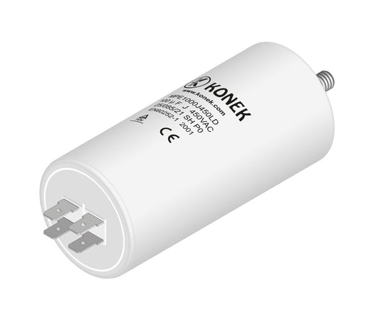 KONEK CPM100MF Condensador de Arranque y Marcha 100 µF 450V