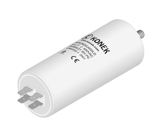 Konex CPM60MF | Condensador de Arranque y Marcha de Motor 60 µF 450V