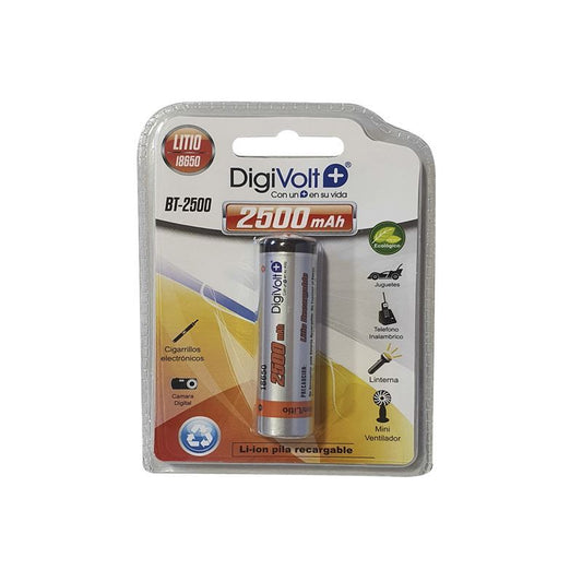 Digivolt BT-2500 Pila de Litio Recargable 2500mAh (18650)