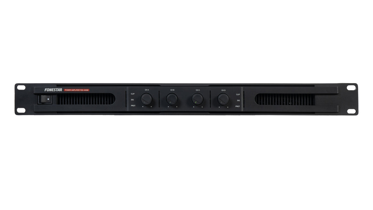 Fonestar FSD-4500E Etapa de potencia 4 × 400 W RMS 100 V