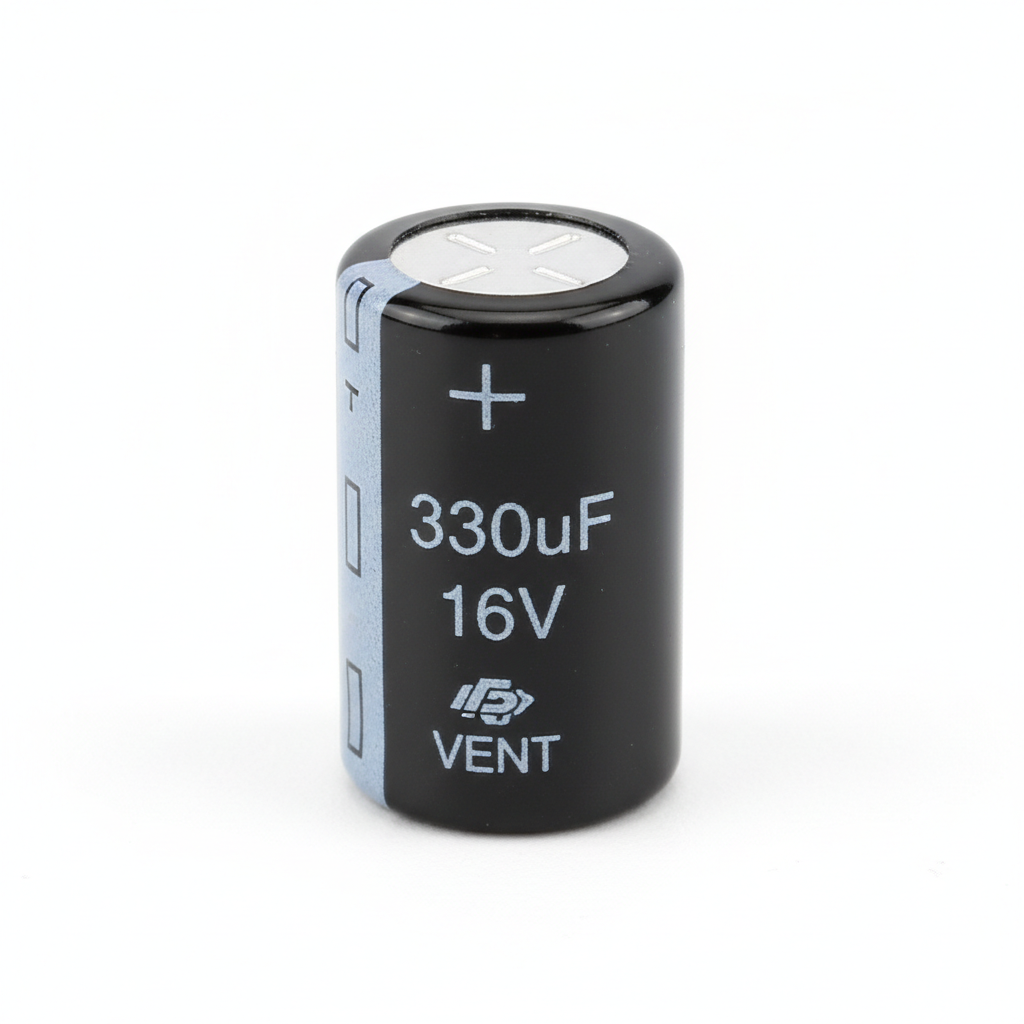 Condensador Electrolítico 330uF 16V 8x12mm