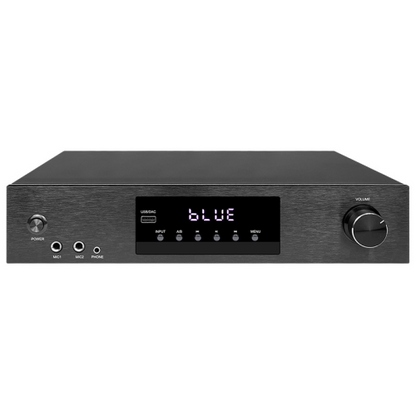 Glem AM S4100 — Amplificador Estéreo 4 x 100 W con Bluetooth y DSP