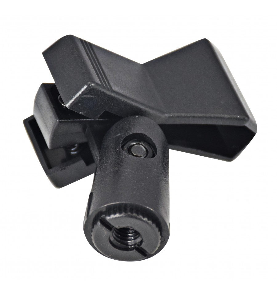 Karma HM 3 - Pinza Soporte Micrófono Universal Plástico Negro