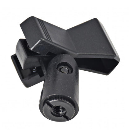 Karma HM 3 - Pinza Soporte Micrófono Universal Plástico Negro