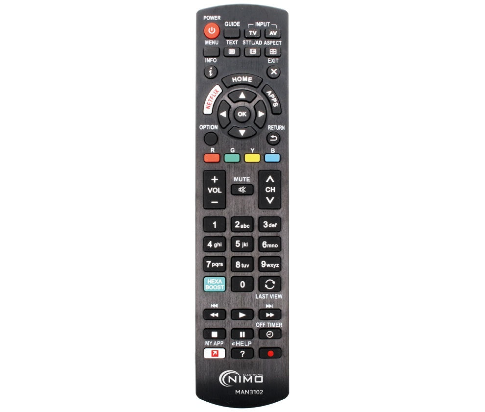 NIMO MAN3102 — Telemando Universal para TV Panasonic